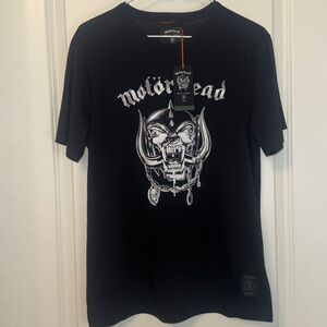 Motörhead Black T-Shirt “Run Amok” new with tags mens size Small